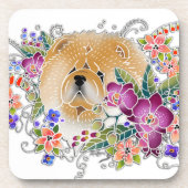 GARDEN DANCE Chow - Onderzetter set (Voorkant)