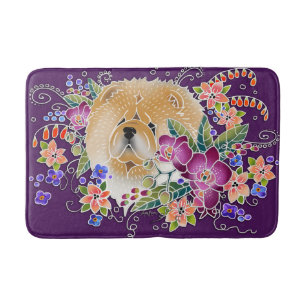 GARDEN DANCE CHOW Paars - Crate of Bath Mat
