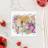 GARDEN DANCE Chow - Papieren servetten (Insitu)