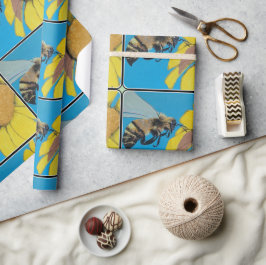 'Garden Dance' Schilderen op Cadeaupapier