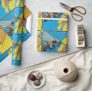 'Garden Dance' Schilderen op Cadeaupapier