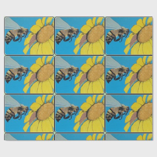 'Garden Dance' Schilderen op Cadeaupapier (Vlak)