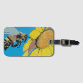 'Garden Dance' Schilderen op een Bagagelabel (Voorkant (horizontaal))