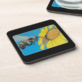 'Garden Dance' Schilderen op een Bier Onderzetter (Linkerzijde)