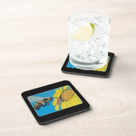 'Garden Dance' Schilderen op een Bier Onderzetter