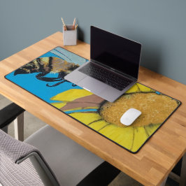 'Garden Dance' Schilderen op een Bureaumat