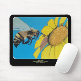 'Garden Dance' Schilderen op een Muismat