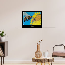 'Garden Dance' Schilderen op een Poster