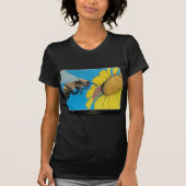 'Garden Dance' Schilderen op een T-shirt (Voorkant)