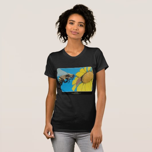 'Garden Dance' Schilderen op een T-shirt (Voorkant volledig)