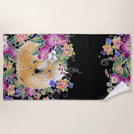 GARDEN DANCE show strandlaken zwarte achtergrond