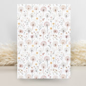 Garden Dandelion waterverf Fairy Eerste Verjaardag Kaart