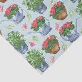 Garden Delight - Bloempotten en gieter Tissuepapier (Detail)