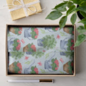 Garden Delight - Bloempotten en gieter Tissuepapier (Geschenk)