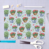 Garden Delight - Bloempotten en gieter Tissuepapier (Craft)