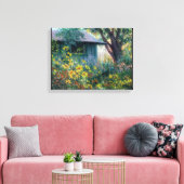 "Garden Delights" Galerij Afdruk van tapijdoek Canvas Afdruk (Insitu (Woonkamer))