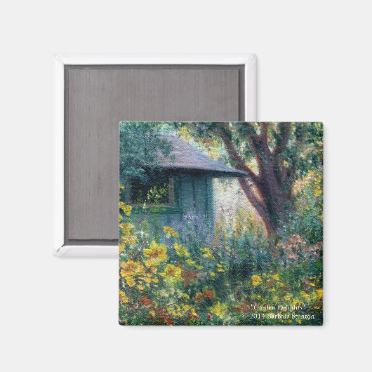 "Garden Delights" Magnet (Voorkant / Achterkant)