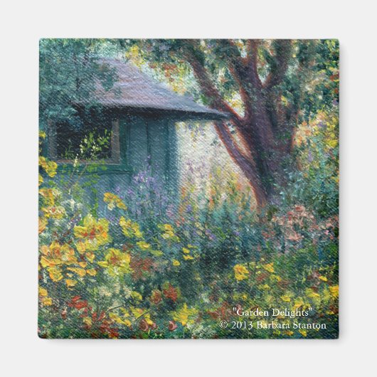 "Garden Delights" Magnet (Voorkant)