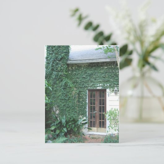 Garden deur ©2008 briefkaart (Staand voorkant)