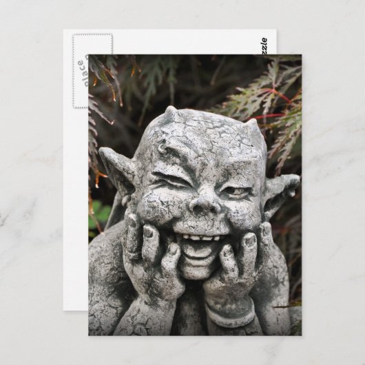 Garden Devil Briefkaart (Voorkant / Achterkant)