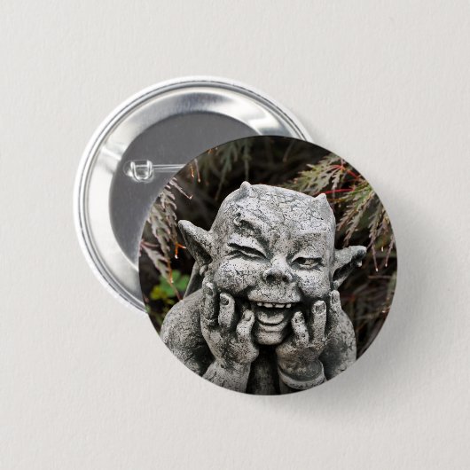 Garden Devil Ronde Button 5,7 Cm (Voorkant /achterkant)