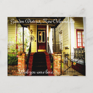 Garden District, New Orleans La Briefkaart