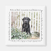 Garden Dog Magnet (Voorkant)