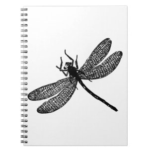 Garden Dragonfly Print Gift T-shirt Notitieboek