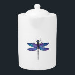 Garden Dragonfly Print Theepot<br><div class="desc">Garden Dragonfly Print</div>
