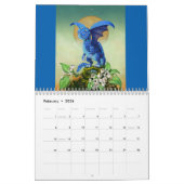 Garden Dragons Calendar Kalender (Feb 2026)