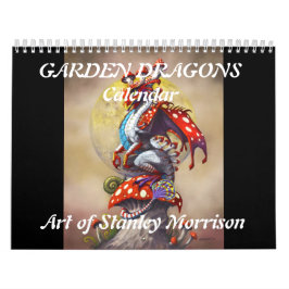 Garden Dragons Calendar Kalender