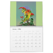Garden Dragons Calendar Kalender (Jan 2026)