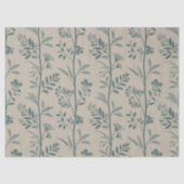 Garden Dream Elegant Botanical Silhouette - beige Tissuepapier (Voorkant)