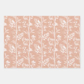 Garden Dream Elegant Botanical Silhouettes Inpakpapier Vel (Voorkant 3)