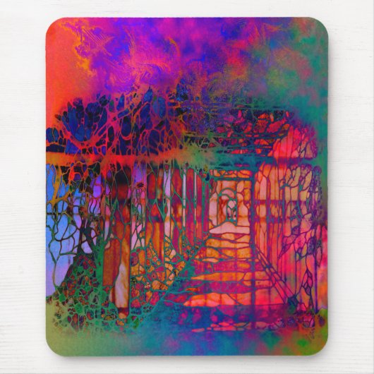 "Garden Dream" Fantasy Mousepad Muismat (Voorkant)