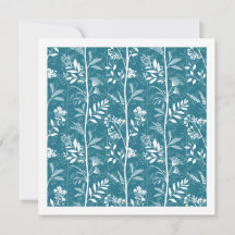 Garden Droom Elegante Moderne Botanische - turquoi
