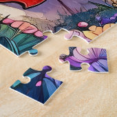 Garden Ducks kinderkamer Legpuzzel (Zijkant)