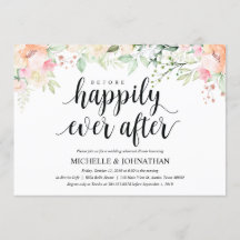 Garden Elegance Wedding Rehearsal Dinner Invites