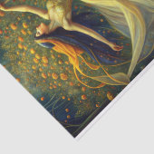 Garden Enchantress Golden Twilight Dance Decoupage Tissuepapier (Detail)