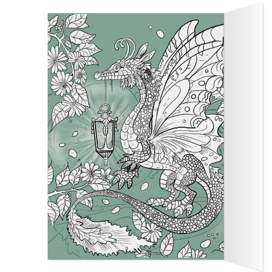 Garden Faery Dragon (Binnen (Links))