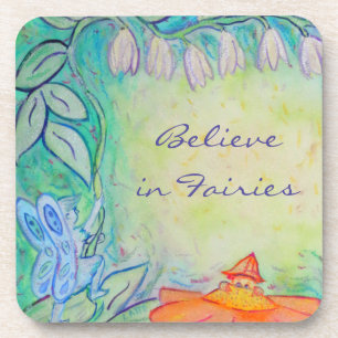 Garden Fairies Flower Art Onderzetters