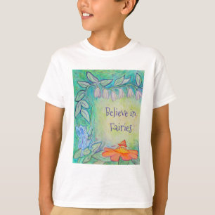 Garden Fairies Flower Art Shirten T-shirt