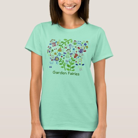Garden Fairies T-Shirt (Voorkant)