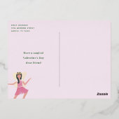 Garden Fairies Valentijn Folie Feestdagen Briefkaart (Achterkant)