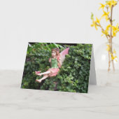 Garden Fairy Birthday Kaart (Gele Bloem)