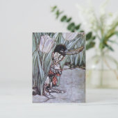 Garden Fairy Briefkaart (Staand voorkant)