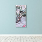 Garden Fairy Canvas Afdruk (Insitu (Houten vloer))