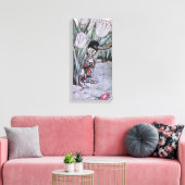 Garden Fairy Canvas Afdruk (Insitu (Woonkamer))