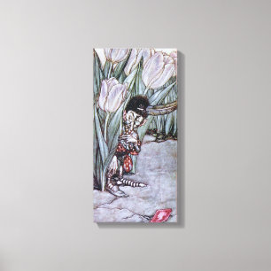 Garden Fairy Canvas Afdruk