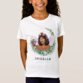 Garden Fairy en Baby Dragon gepersonaliseerd T-shi T-shirt (Voorkant)